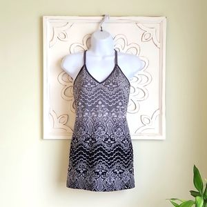 Climawear Black and Gray Yoga Tank with Adjustable Straps Sz Large